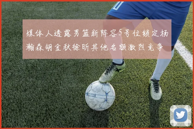 媒体人透露男篮新阵容5号位锁定杨瀚森胡金秋徐昕其他名额激烈竞争