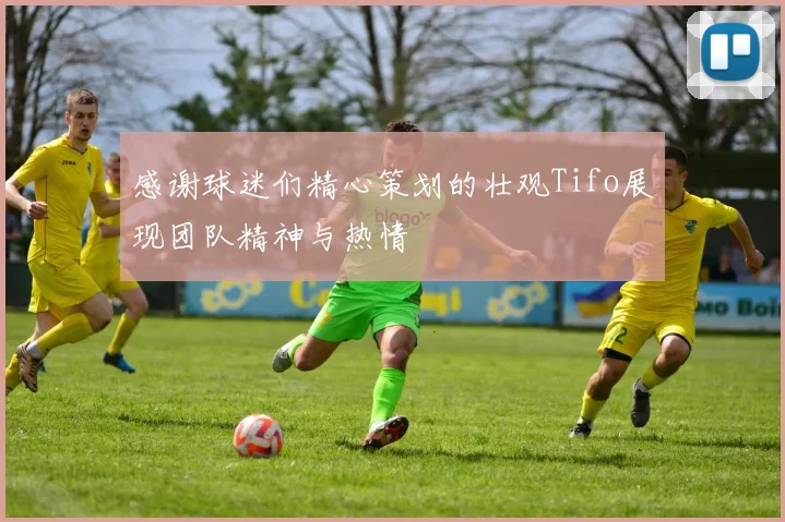 感谢球迷们精心策划的壮观Tifo展现团队精神与热情